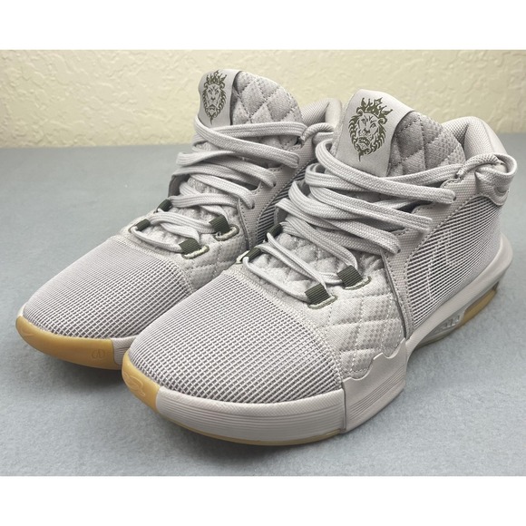 Nike LeBron Witness 8 Shoes Mens Size 9‎ Gray Basketball Court FB2239-003 NEW main image 4